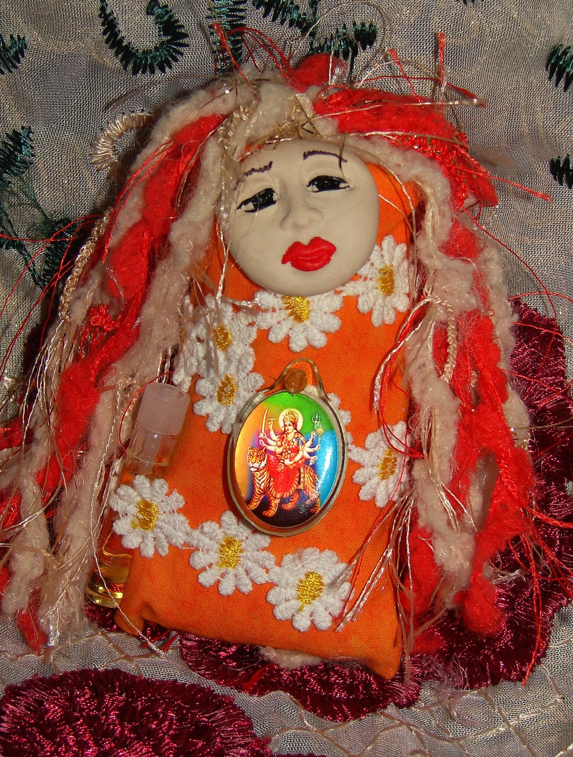 Aromatherapy Wishing Doll with the Hindu Goddess Durga
