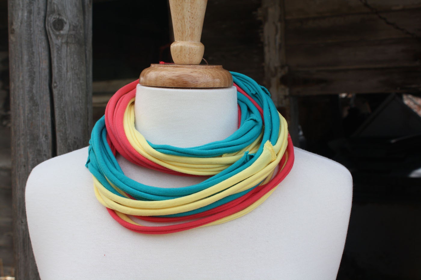 Candy Mix Jersey Scarf