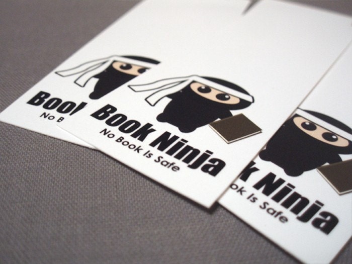 Book Ninja bMarks (Pack of 8)