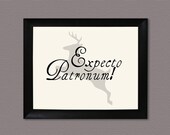Harry Potter "Expecto Patronum" Art Print