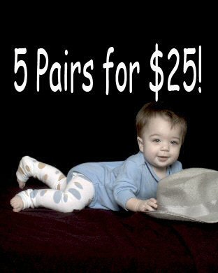 Crawler Covers Sale--5 Pairs for 25--Always Ships Within 24 Hours OR LESS