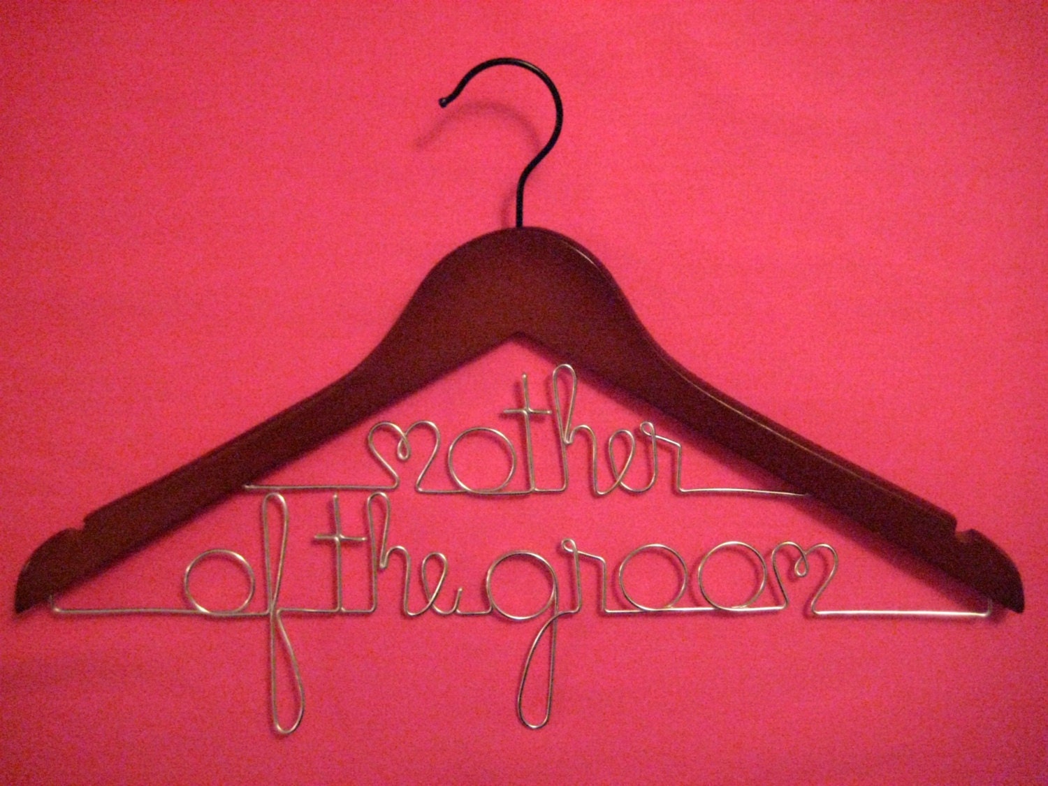 Mother of the Bride / Mother of the Groom / Double Decker Wedding Hanger (10% off SALE)