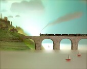 What awaits at the station... - horizontal versions of the print