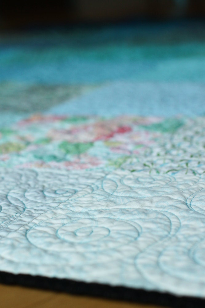 Quilt - pooling rains