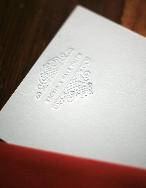 Letterpress Stationery - Smith Letterpress Notes