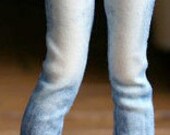 Work BLUE - Stretch Denim print leggings for MNF