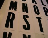 Single Big Letters- San Serif