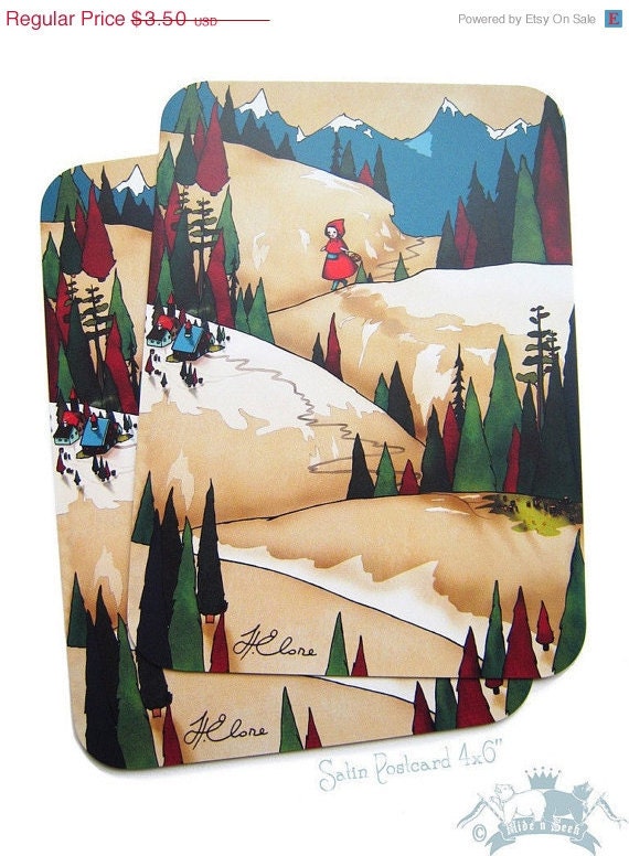 SALE -- I'll pillage your village -- Card  --