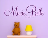 Personalized Name, Custom Name Vinyl wall decal sticker, nursery, kids & teens room, removable decals stickers