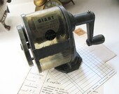 Vintage Pencil Sharpener  - GIANT Automatic Sharpener -