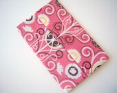 Tissue Case/Flower On Pink