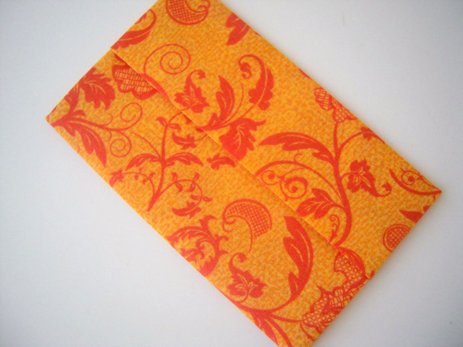 Tissue Case/Orange Flower