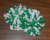 St. Patrick's Day Hair Bow Set - Shamrock Korkers