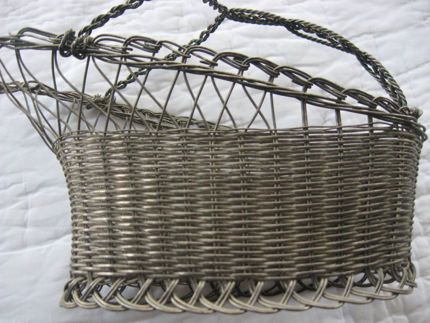 vintage wire napkin holder
