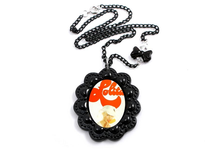 Lolita Book Cover Pendant Necklace - Nabakov