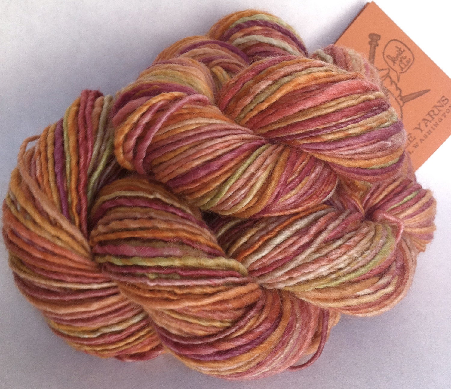 Team O - worsted weight handspun yarn