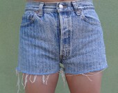 Jean Shorts Vintage Levi cut off high waisted shorts size small