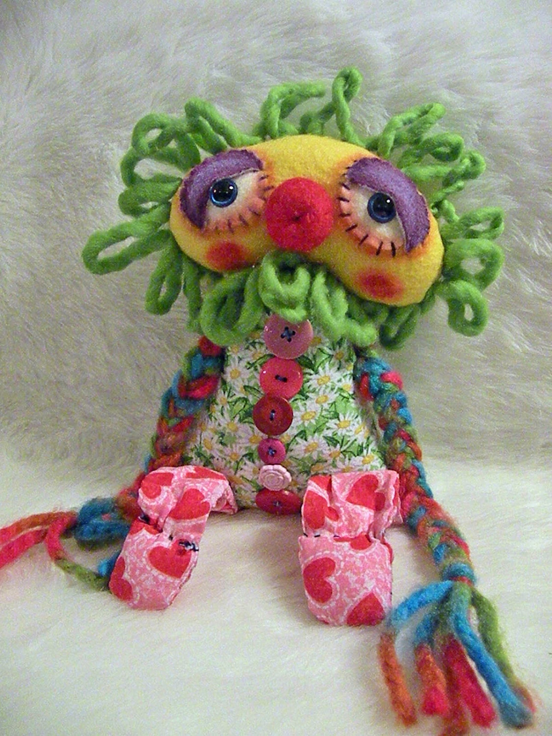 Whimsical Berty - the Green Lion