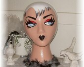 Landfill Ladies - Hand Painted Mannequin Display Head / Style C