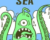 It Came from the Sea and Went Back Again Mini Comic