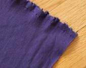 EGGPLANT Soy Organic Cotton FAbric Stretch French Terry