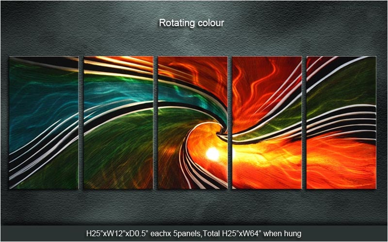 Original Metal Wall Art INDOOR OUTDOOR DECOR by Zenart