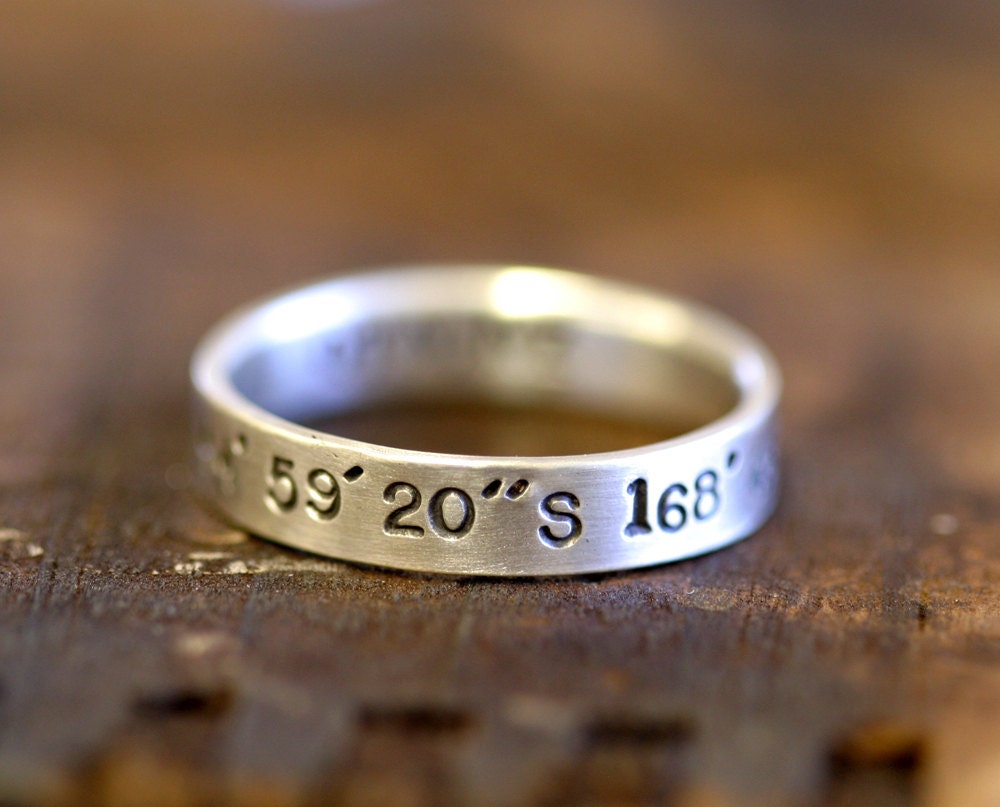 Personalized name ring
