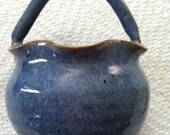 Lovely little pot blue pottery