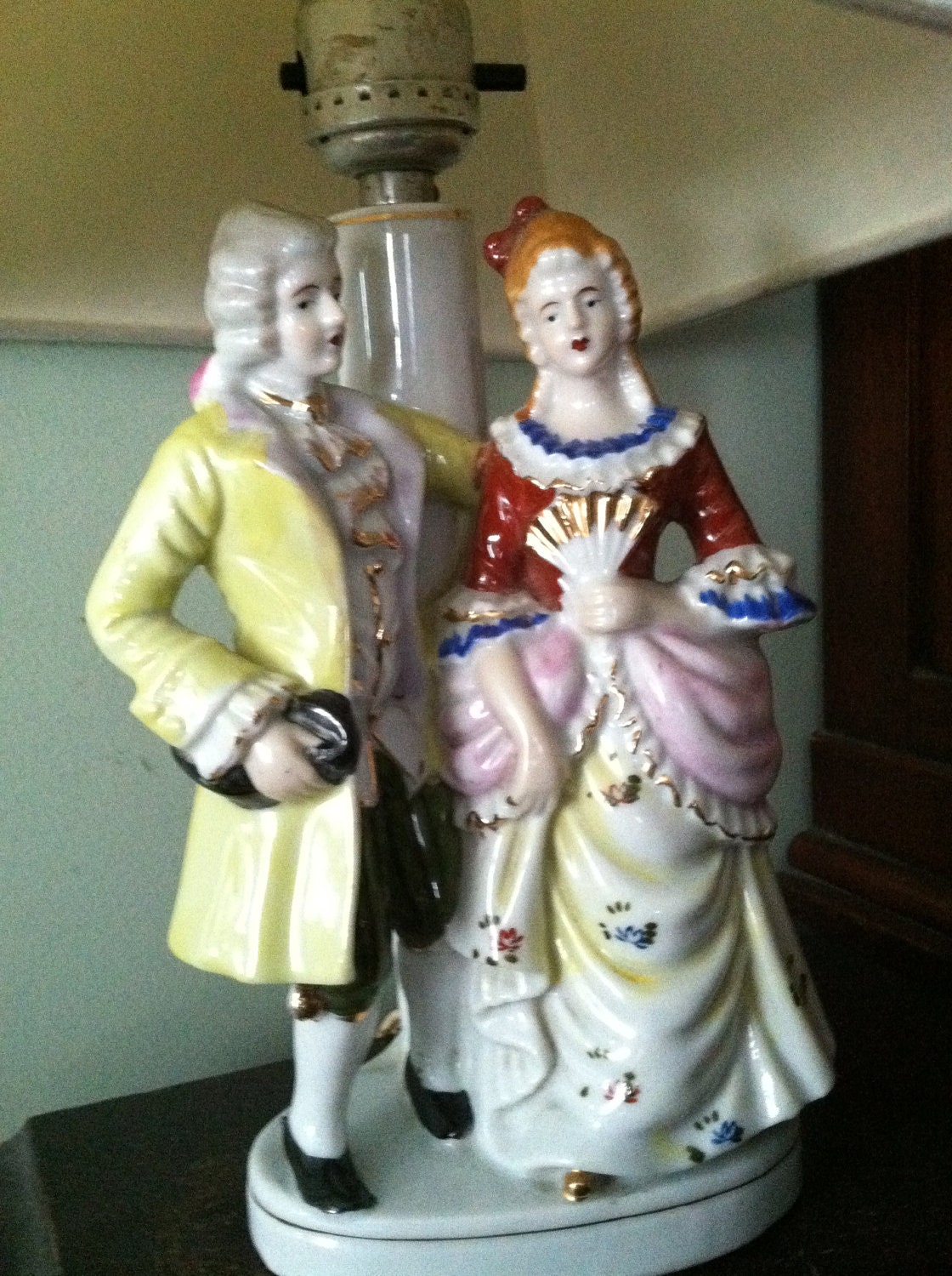 Table lamp from the 50's fancy couple