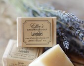 Lavender Soap - 100% Natural, Vegan, Made from Scratch, Olive Oil Soap - FrogGoesToMarket