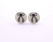 Koala Bear  Earrings.  Handmade Resin Earrings.  Australian Koala Bear Earrings made with my Handmade Buttons.