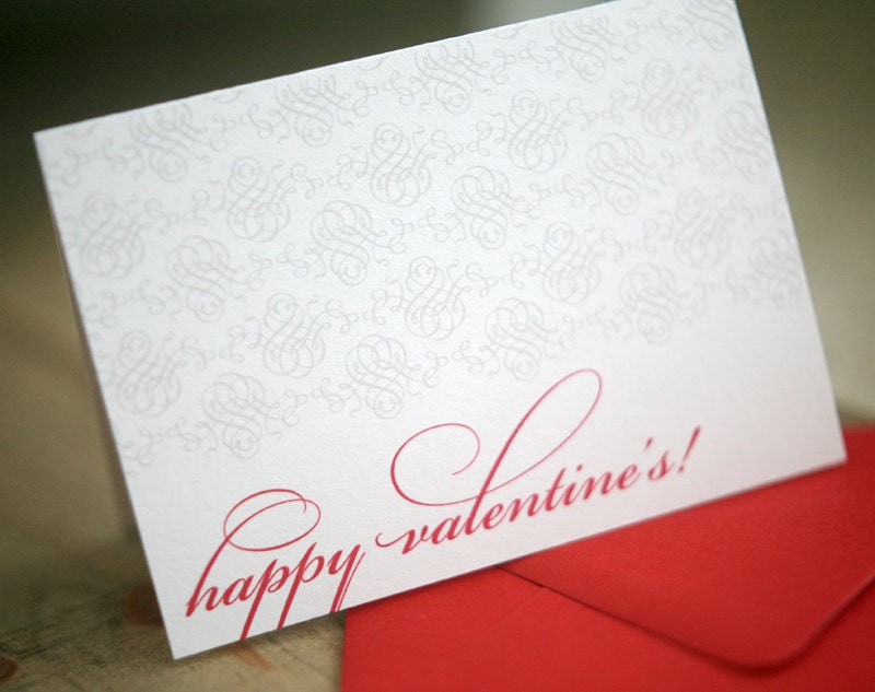 Valentines Cards - Lace Valentines