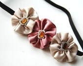 Coco and Cream Headband (Size 6 - 12 months)