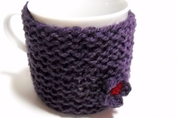 Coffee Mug Cozy Tea Cozy Handknit