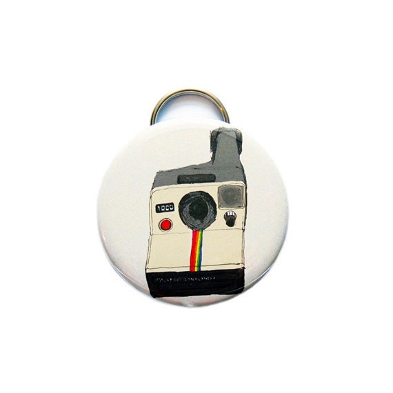 POLAROID Keychain - cutcopycreate POLAROID Keychain - cutcopycreate