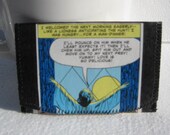 Recycled Comic ID,Bus or Metro Pass,Library Card Holder / Wallet