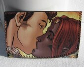 Recycled Comic ID,Bus or Metro Pass,Library Card Holder / Wallet