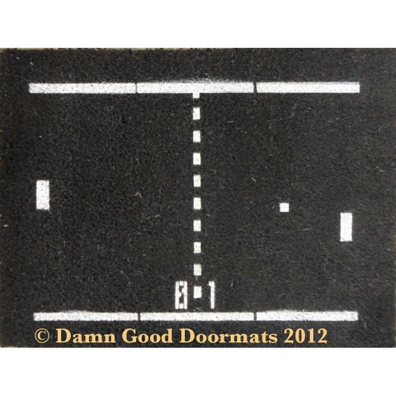 Pong doormat Atari ironic christmas gifts under 50