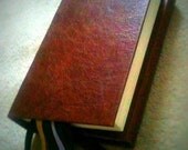 SMALL Handmade Blank Leather bound Practical Magic Book (A4) Replica (Book Of Shadows Double Book)