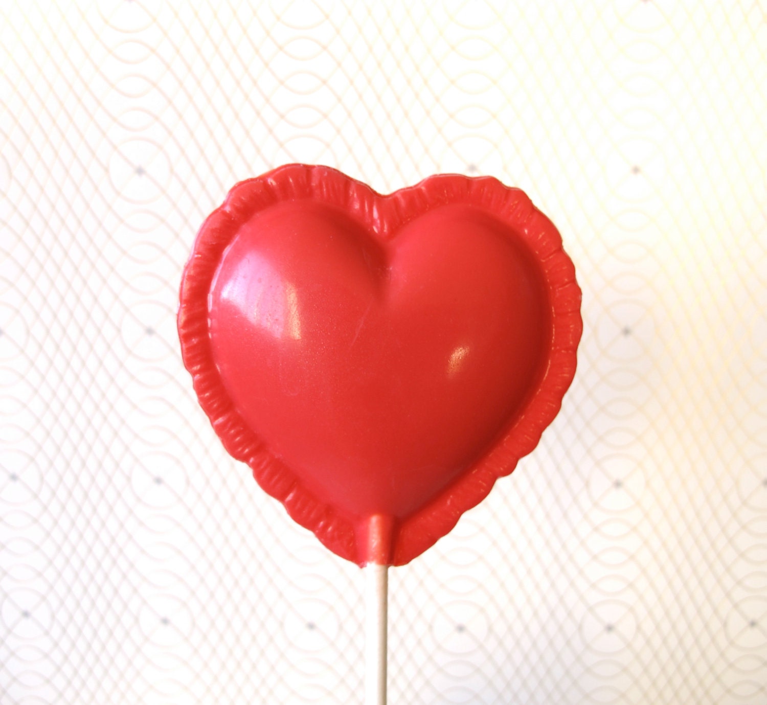 3 Lace Heart Chocolate Lollipops: Cupids Delight Il_170x135