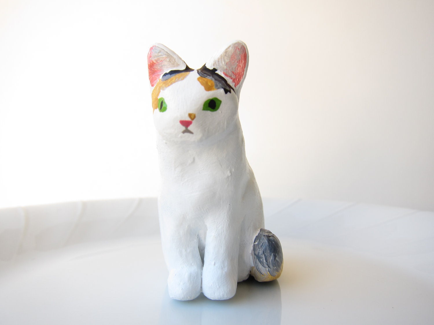 Custom pet ornament - gift - cat dog bird hamster horse - animal lover - pet portrait