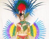 Parrot Headdress costume set
