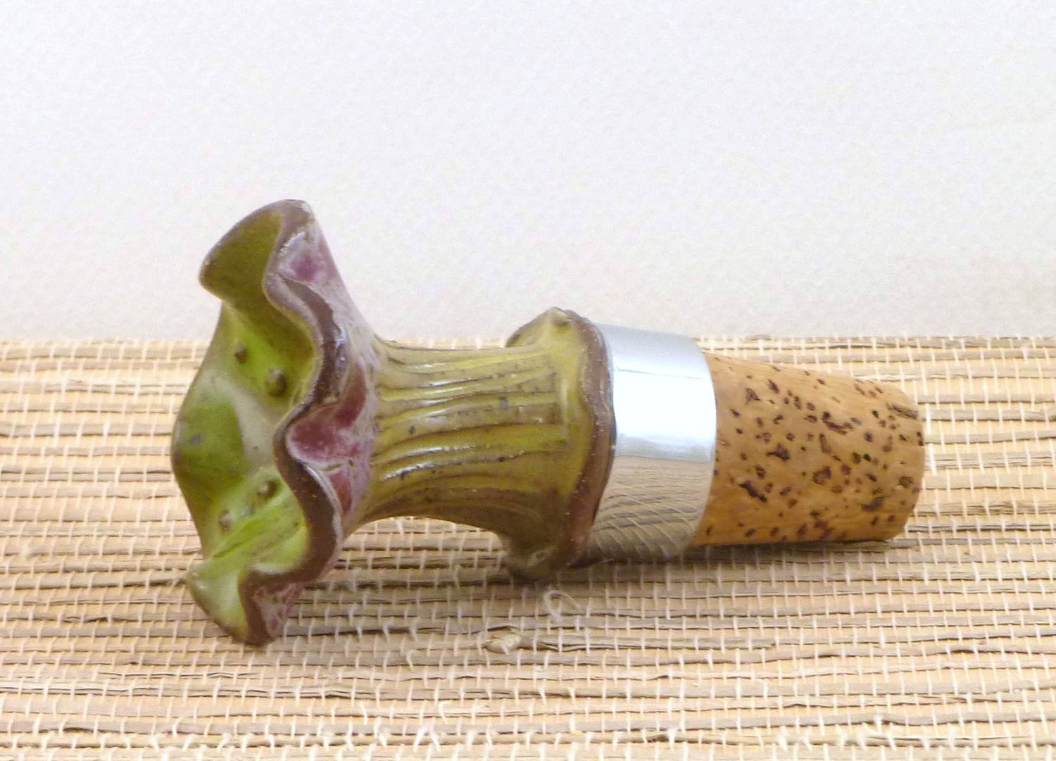 ceramic wine bottle stopper