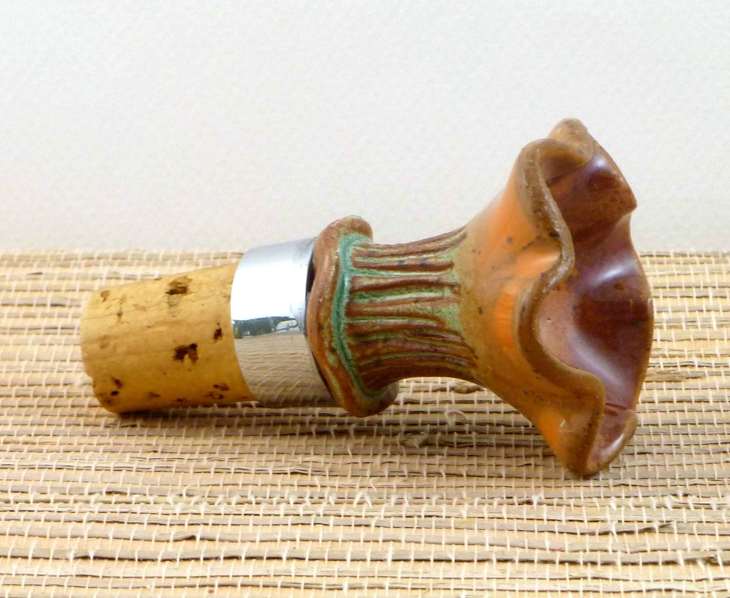 ceramic wine bottle stopper