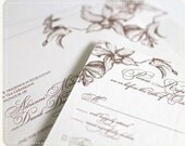 Adrienne Swash - PRINTABLE Wedding Invitation - Vivian Collado Designs