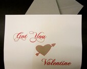 Cupid's Arrow Valentine Card