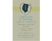 Graduation Announcement or Invitation: Pre-School, Elementary School, Middle School, College