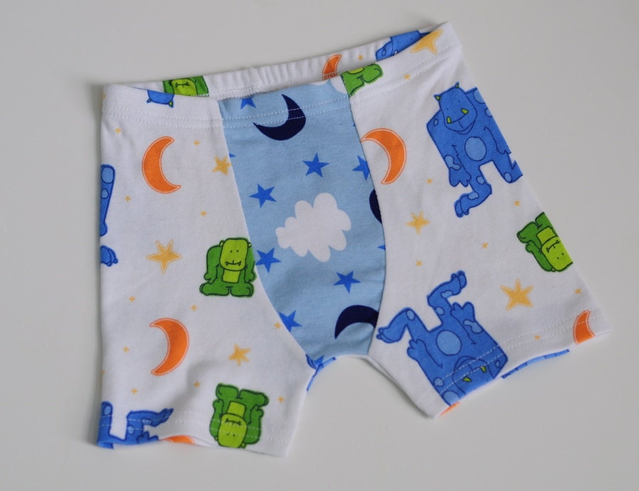 Good night Monster boxer briefs, size 6/6x