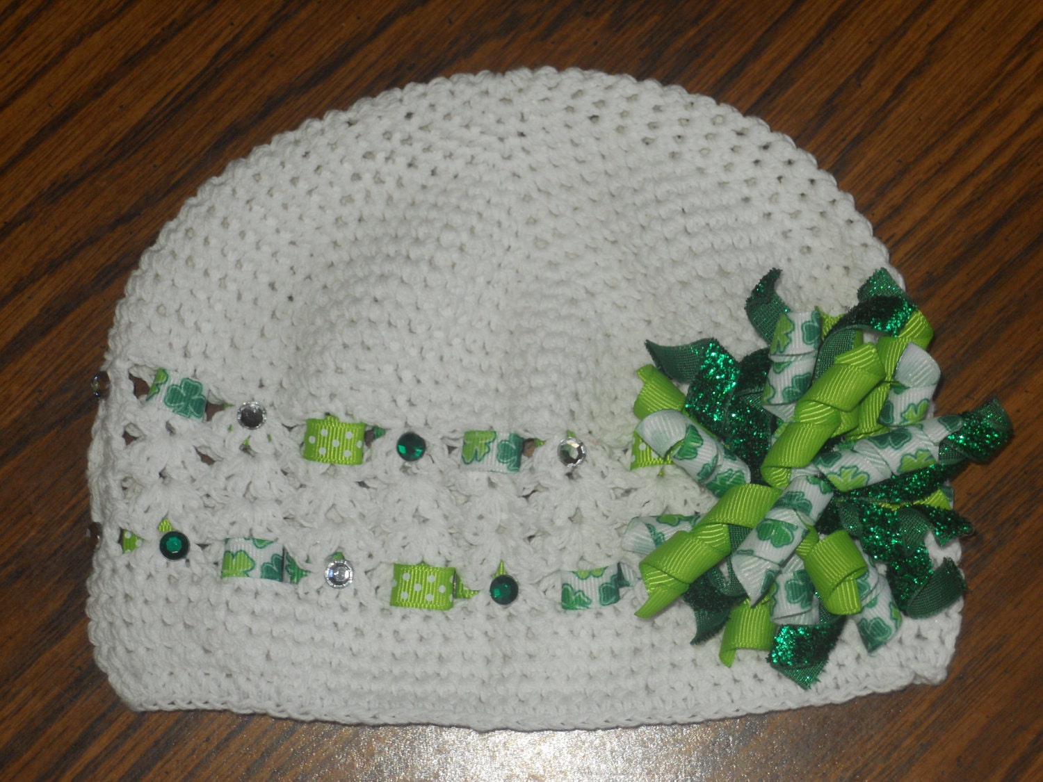 St. Patrick's Day Crochet Hat for Infant - 3 Years or Toddler - Adult