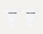 Star Wars onesie Stormpooper/Wookiee Set (White)